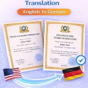 PCC Translation English to German